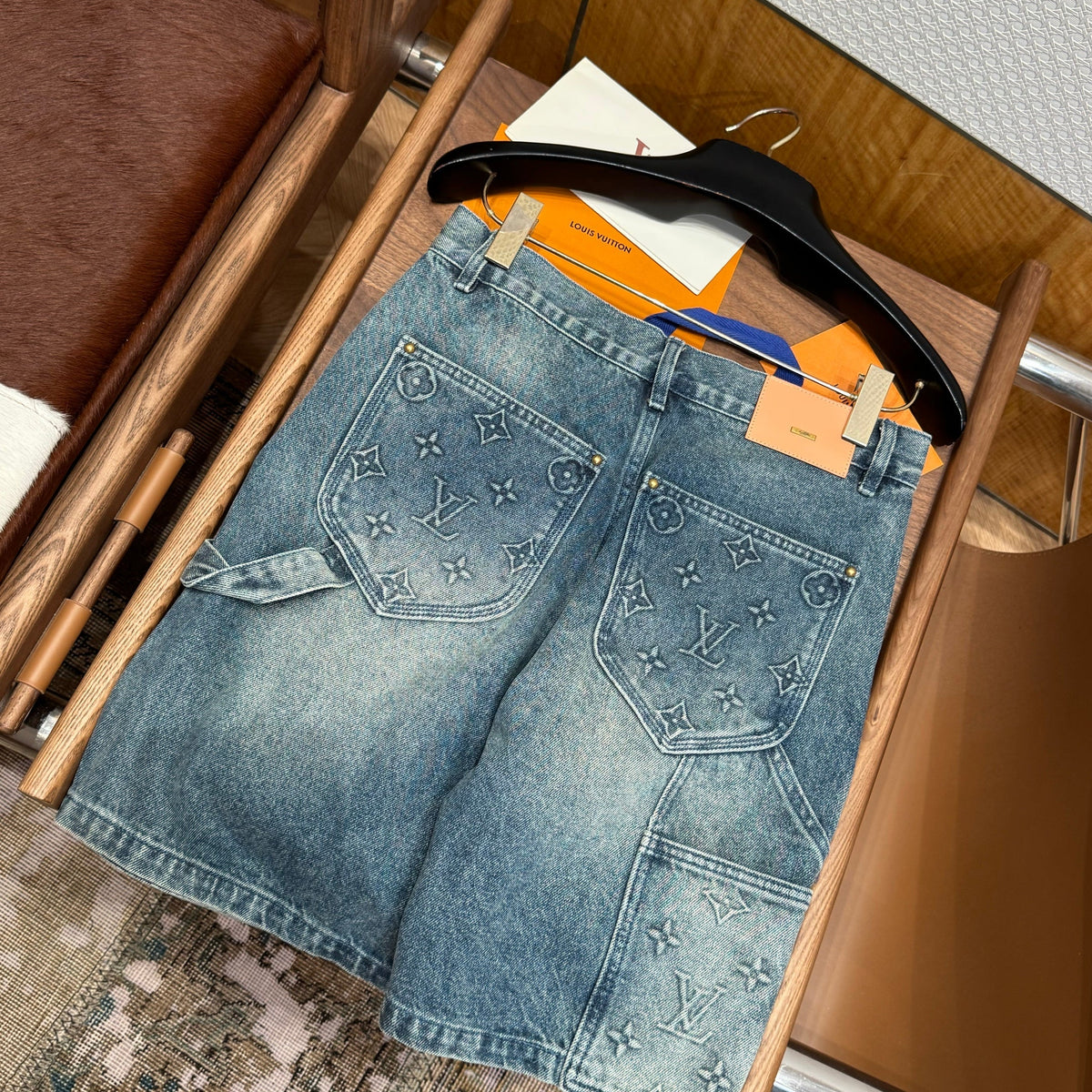 LOU DENIM SHORTS