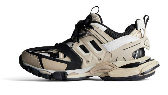BALENCIAGA Women’s Track Sneakers - Lace-Up Design with Chunky Sole