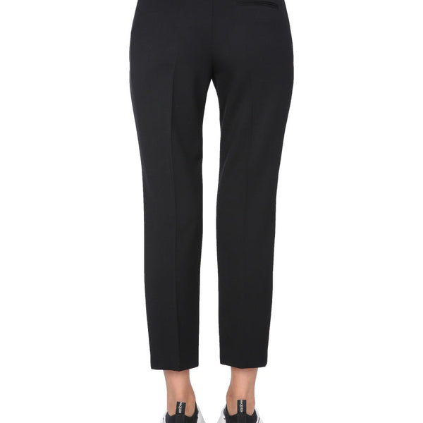 Alexander Mcqueen Women Cropped Straight Trousers