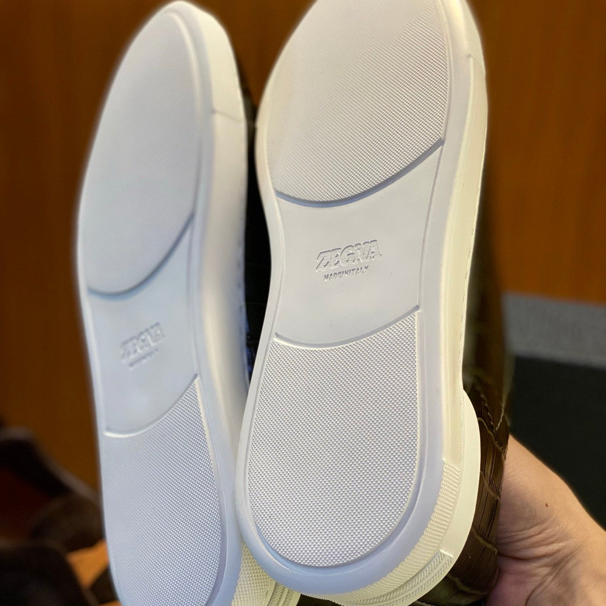 ZEGN TRIPLE STITCH SNEAKER