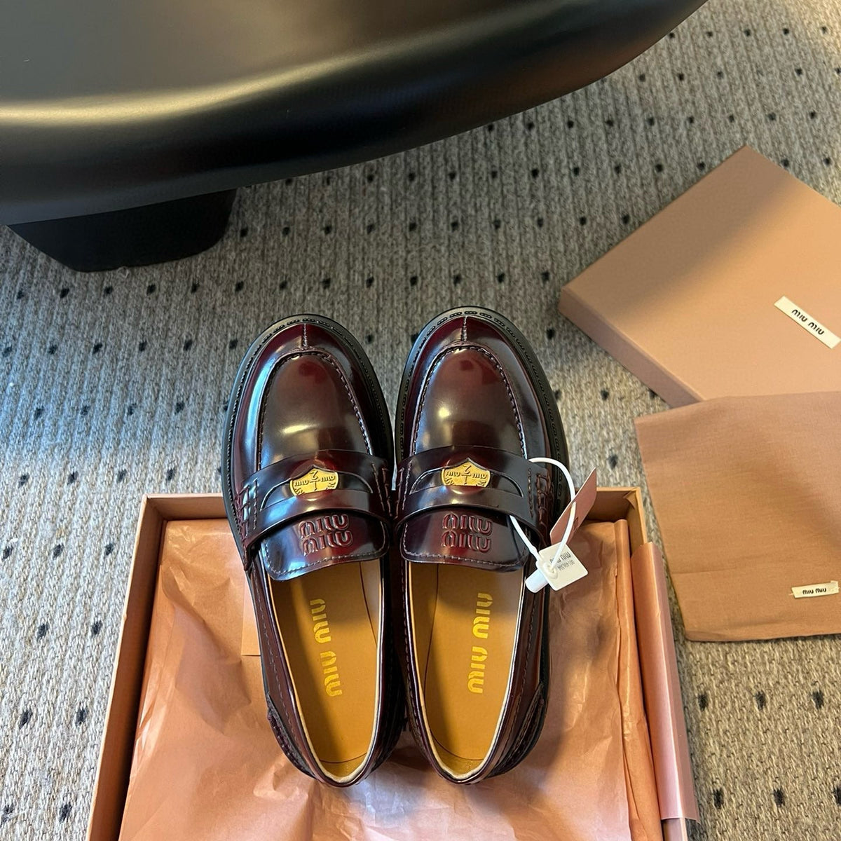 MIU M LOAFERS