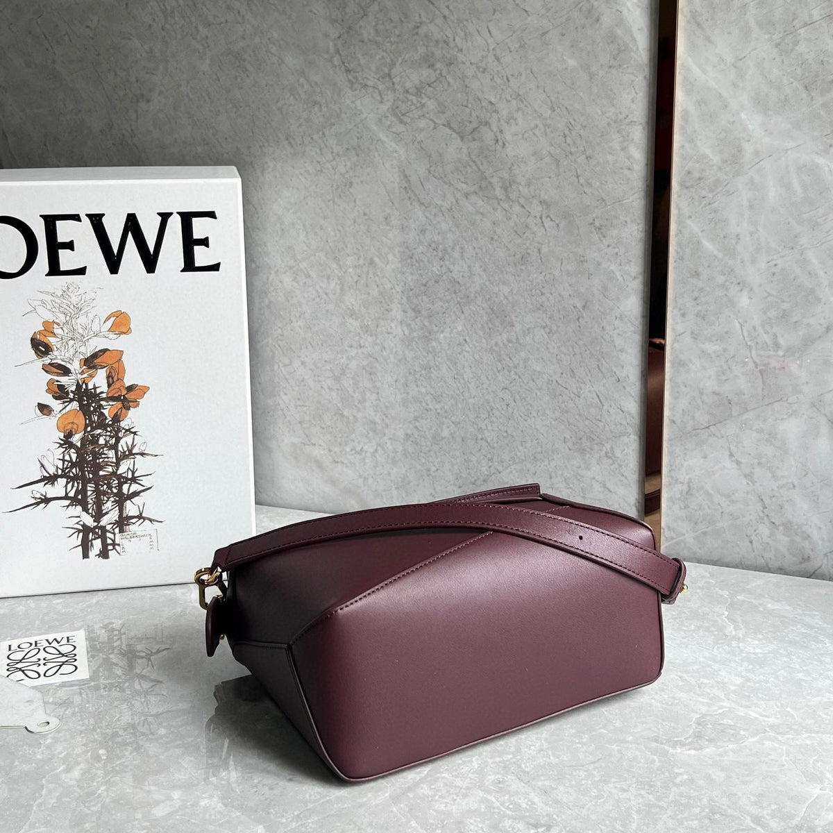 LOEW SMALL PUZZLE EDGE BAG