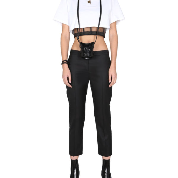 Alexander Mcqueen Women Cropped Trousers