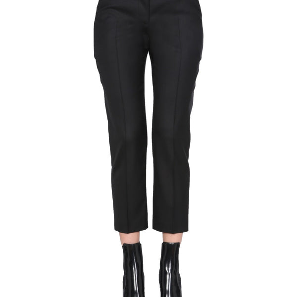 Alexander Mcqueen Women Cropped Trousers