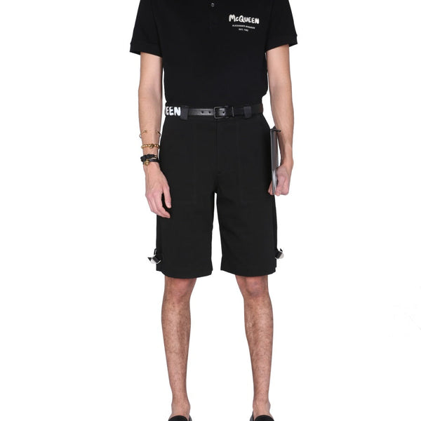 Alexander Mcqueen Men Regular Fit Bermuda