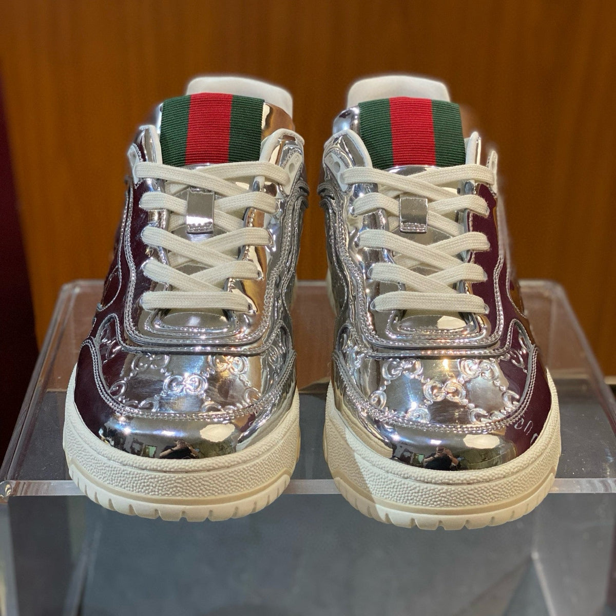 GG RE WEB SNEAKERS