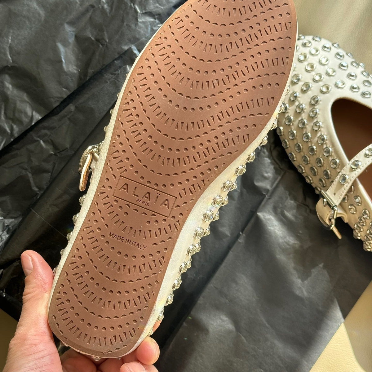 ALAIA BALLET FLATS