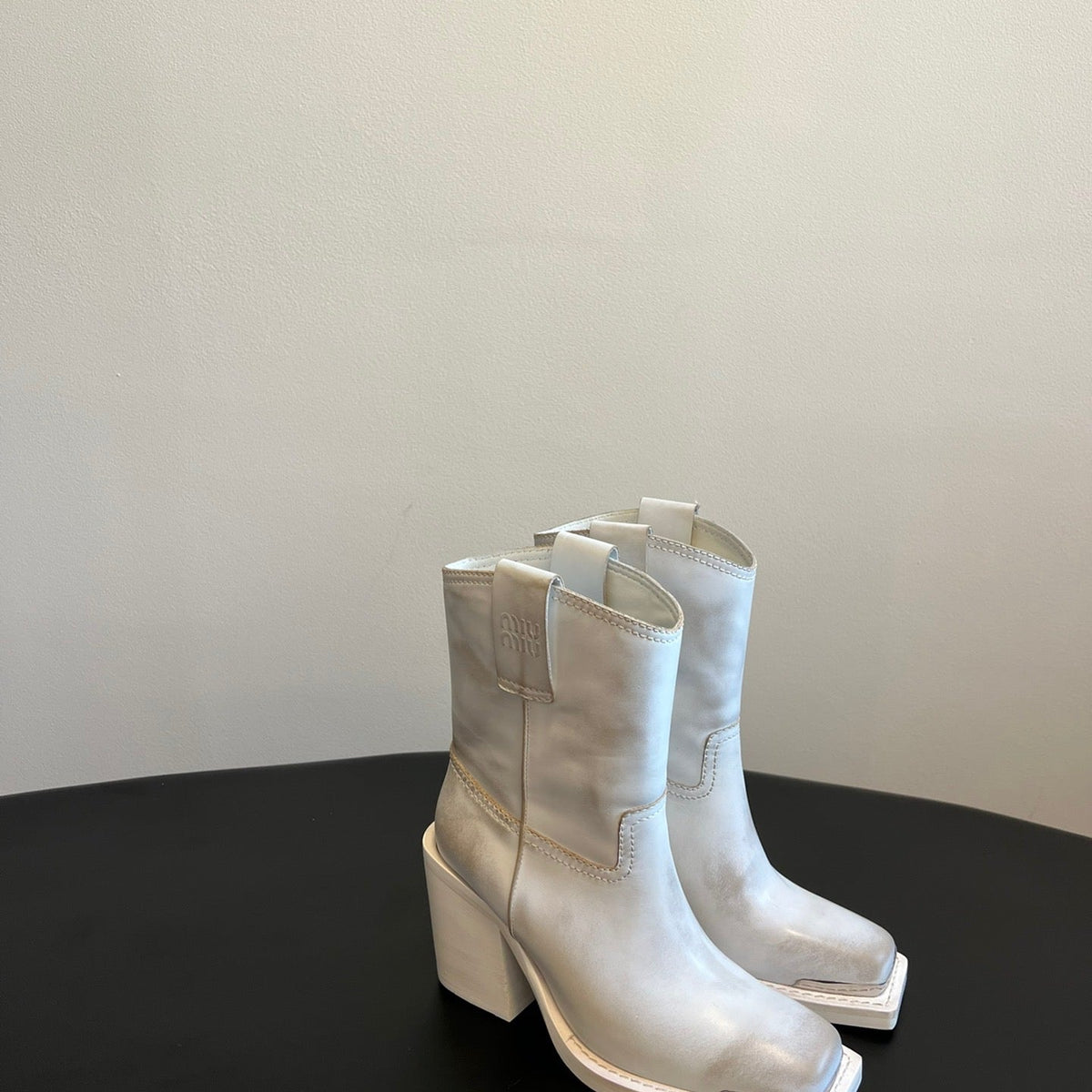 MIU M BOOTS