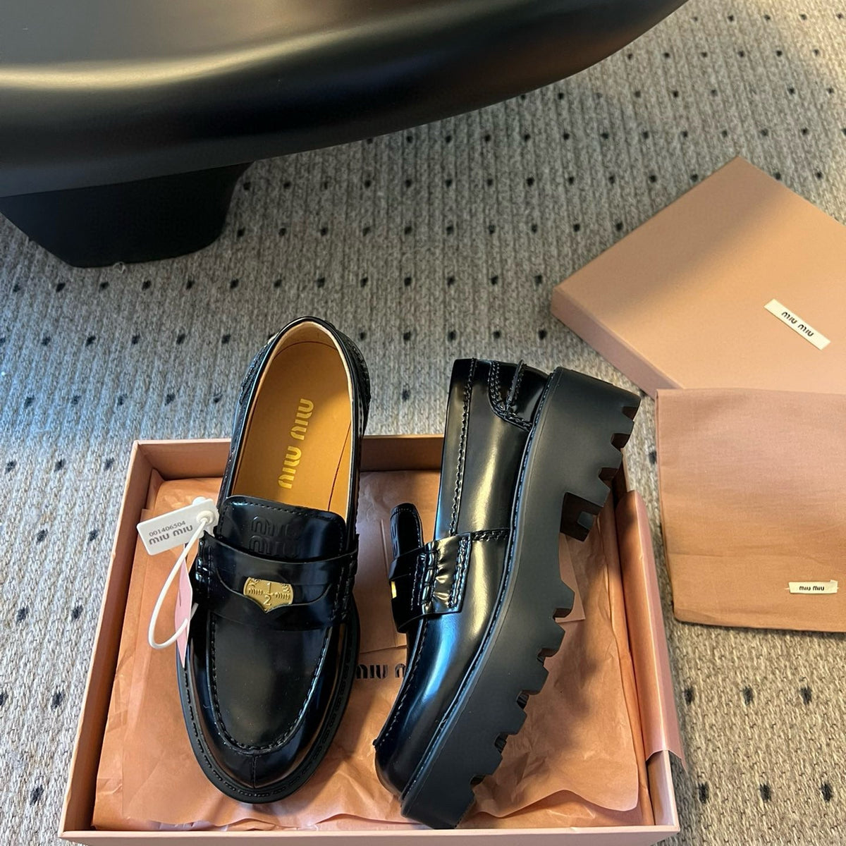 MIU M LOAFERS