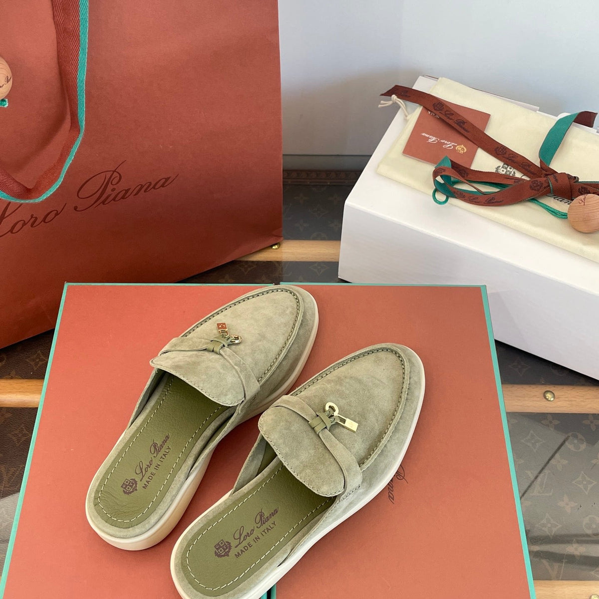 LORO P SUMMER CHARMS LOAFERS