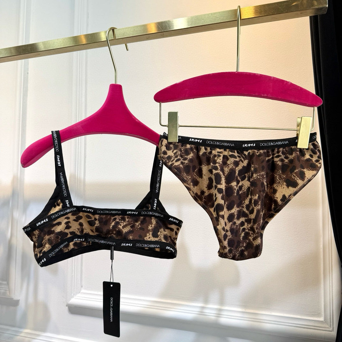 SKIMS x DG BRA SET