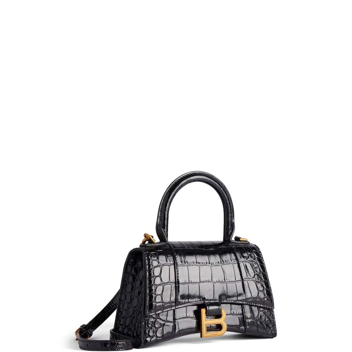 BALENCIAGA Mini Leather Skin Handbag