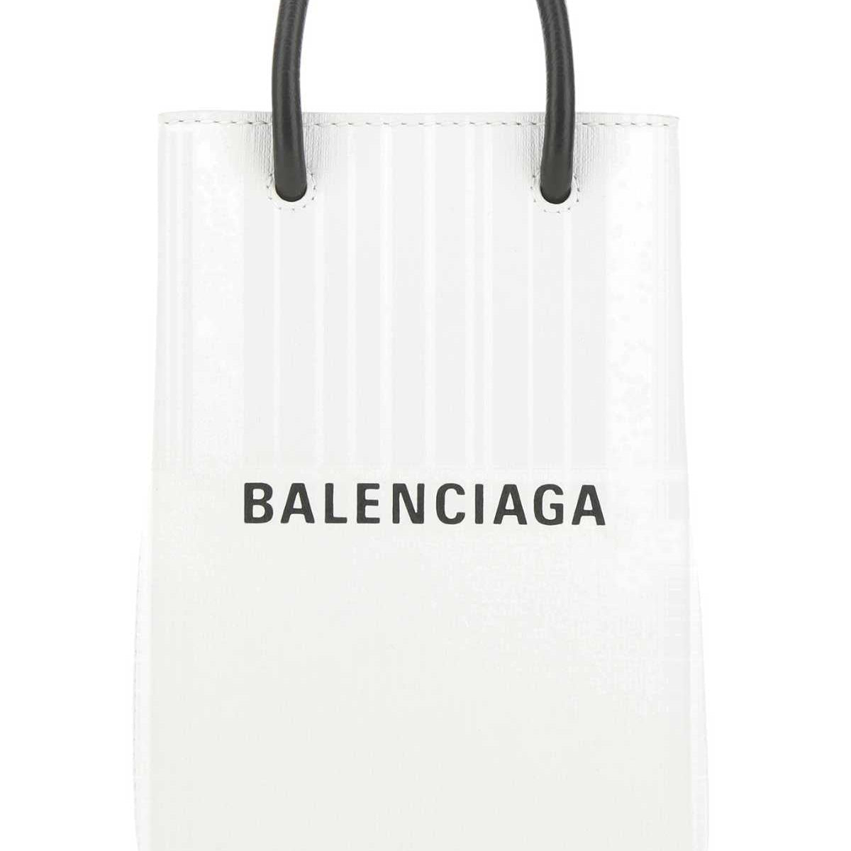 BALENCIAGA Leather Phone Case for Men - SS25 Collection