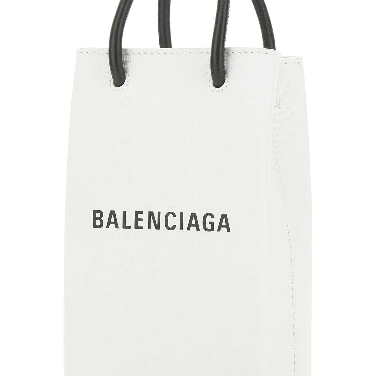 BALENCIAGA Leather Phone Case for Men - SS25 Collection