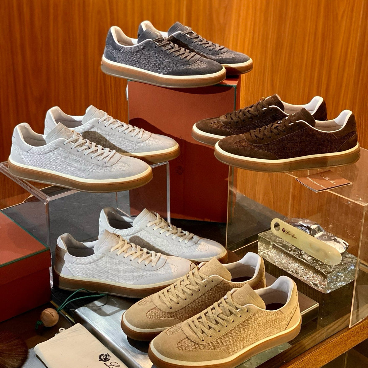 LORO P TENNIS WALK SNEAKERS