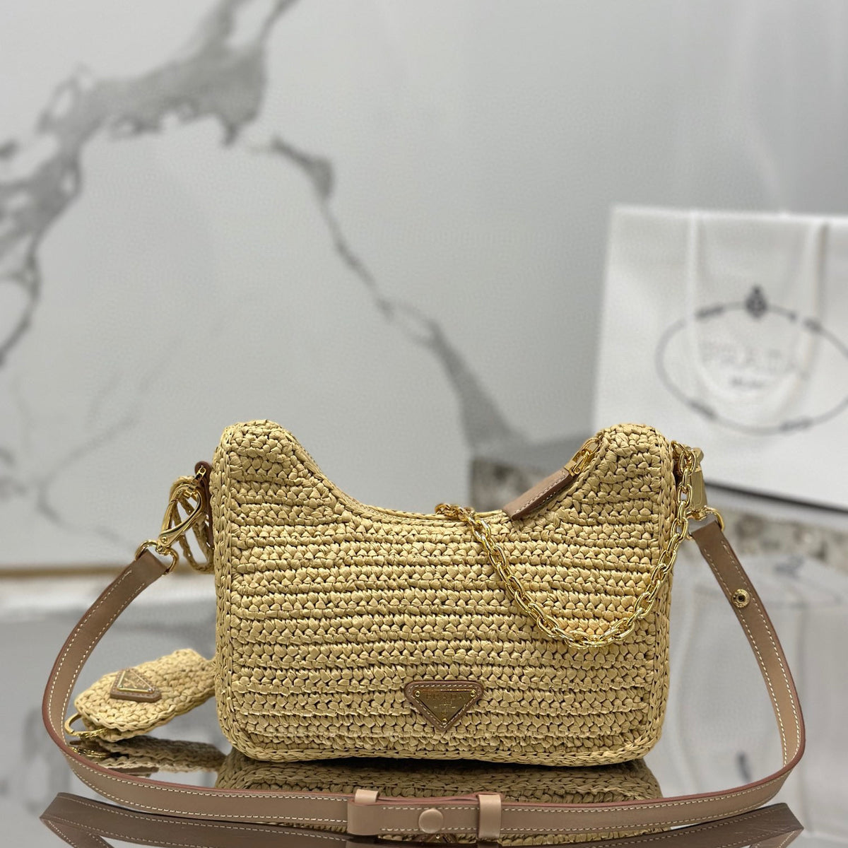 PD RE-EDITION CROCHET MINI BAG