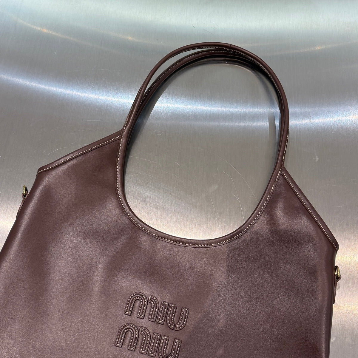 MIU M IVY LEATHER BAG