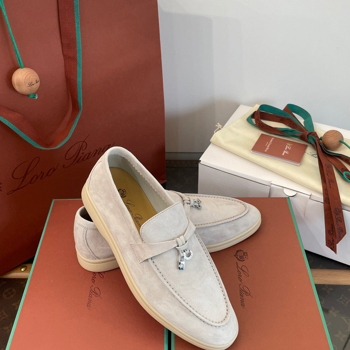 LORO P SUMMER CHARMS LOAFERS