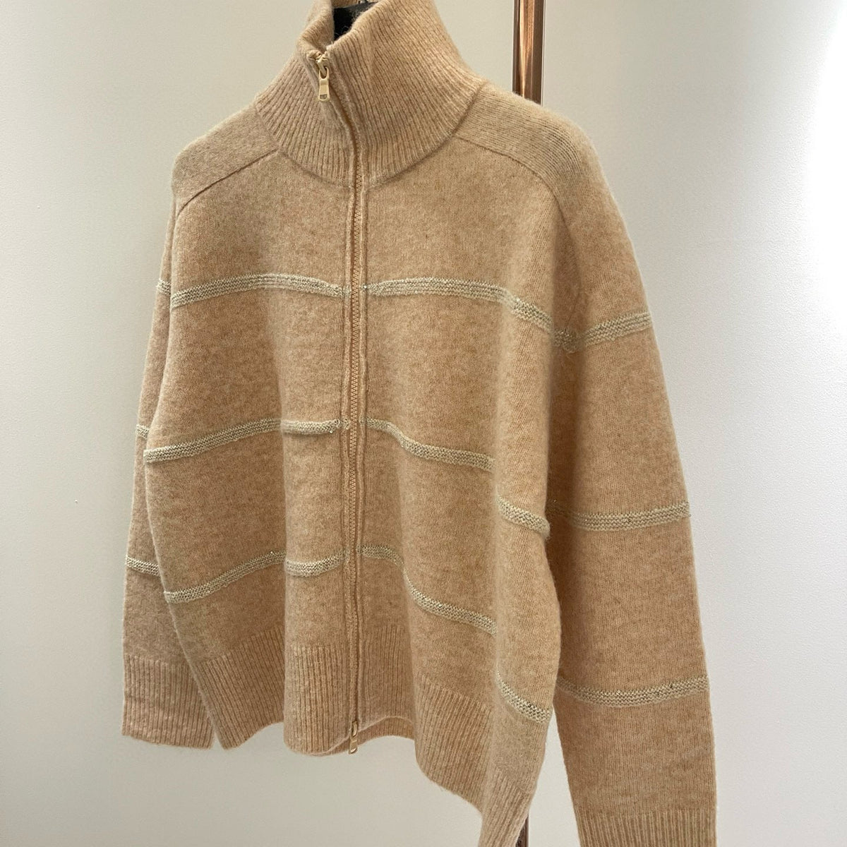 BRUNELLO C ZIP CARDIGAN
