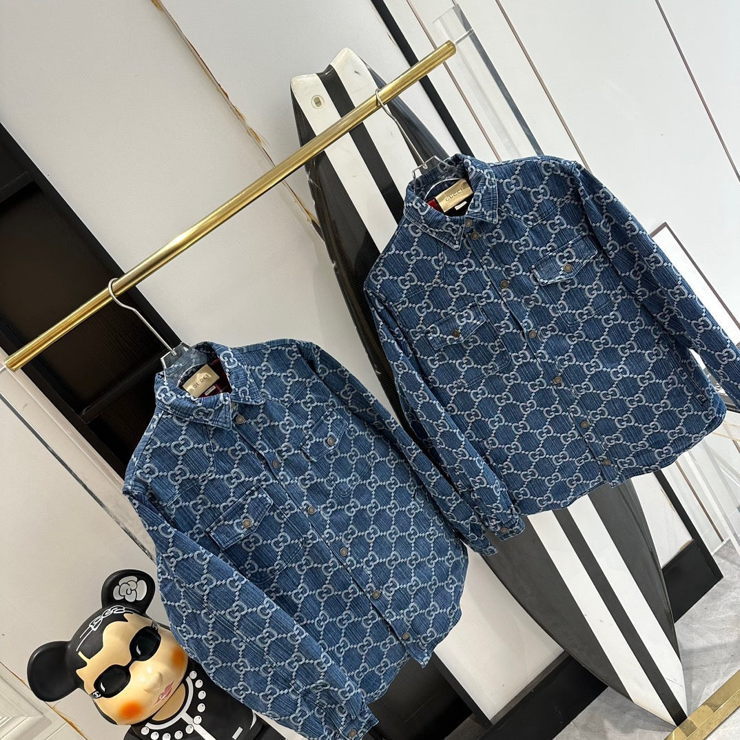 GG DENIM OVERSHIRT