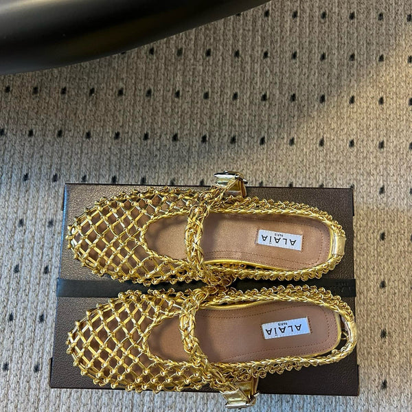ALAIA BALLET FLATS