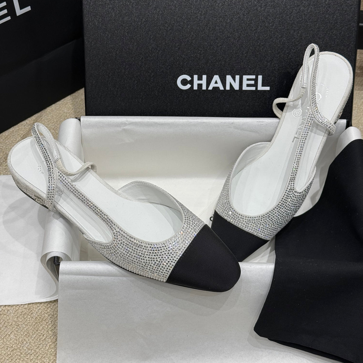 CC SLINGBACK PUMPS