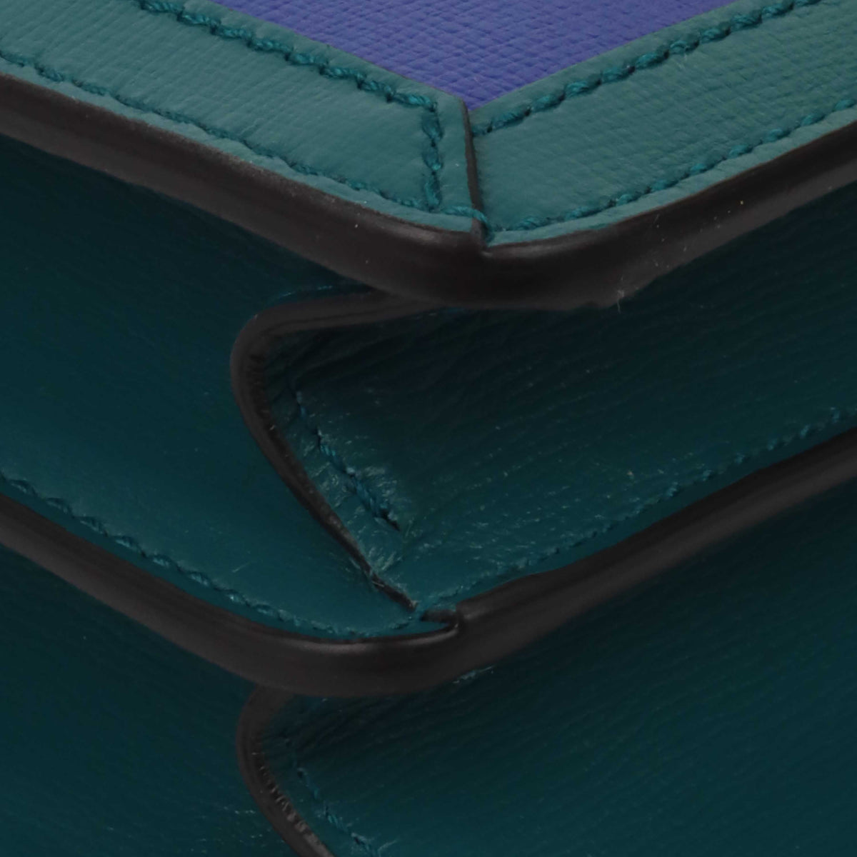 Gucci Limited Edition Green and Blue Dionysus Shoulder Bag *