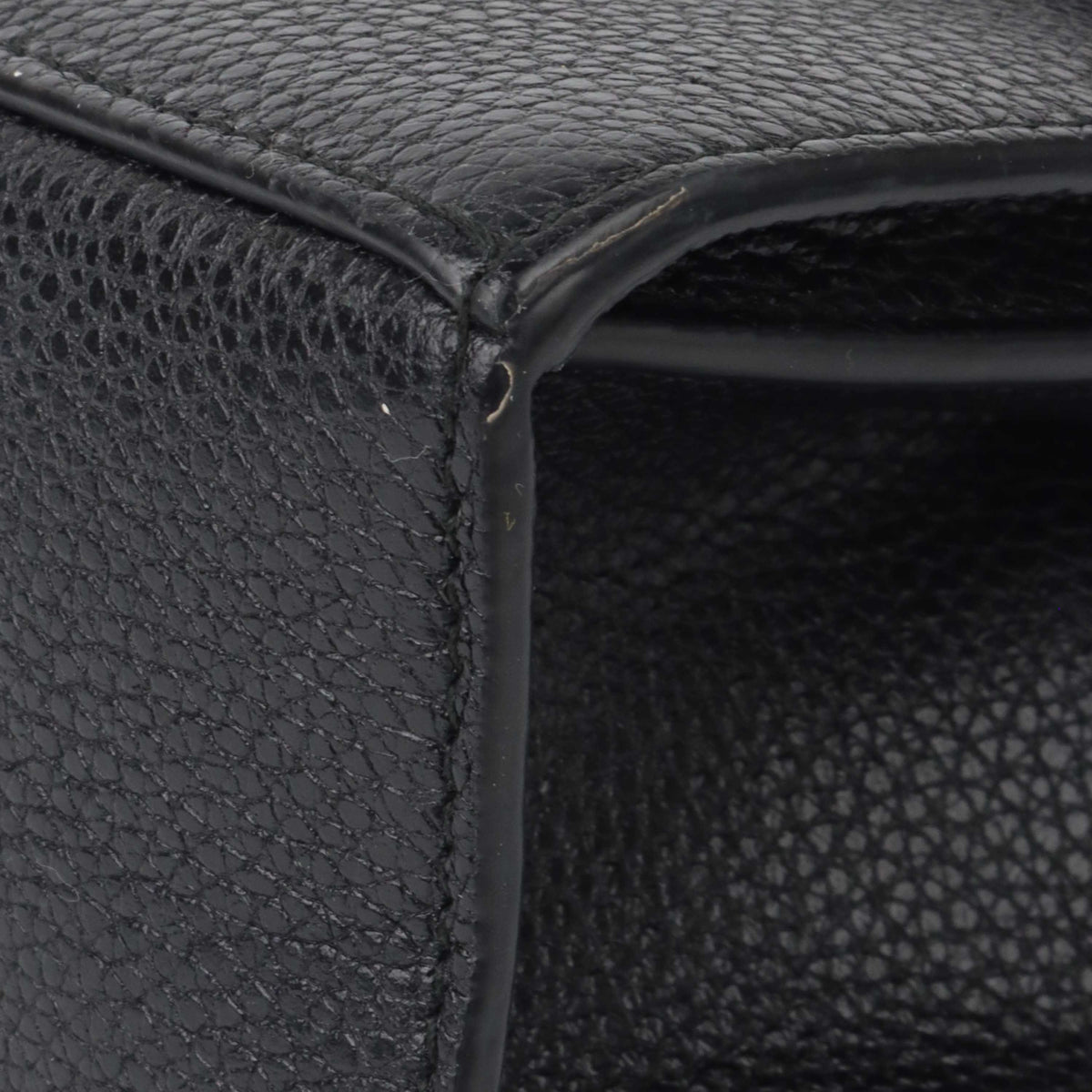 Gucci Zumi Black Shoulder Bag.