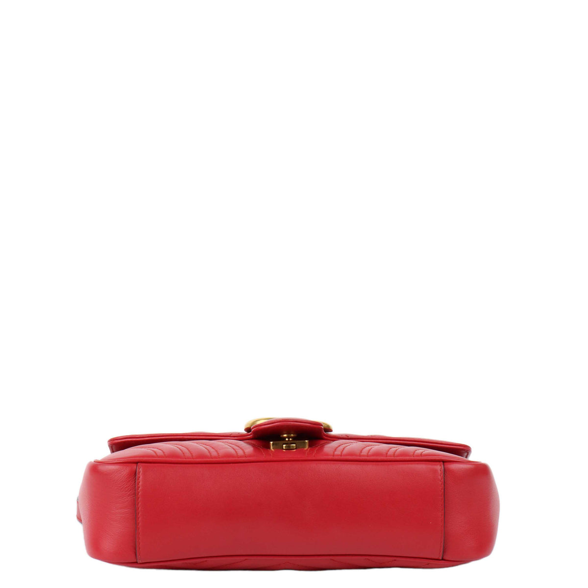 Gucci Small Red Marmont Shoulder Bag.