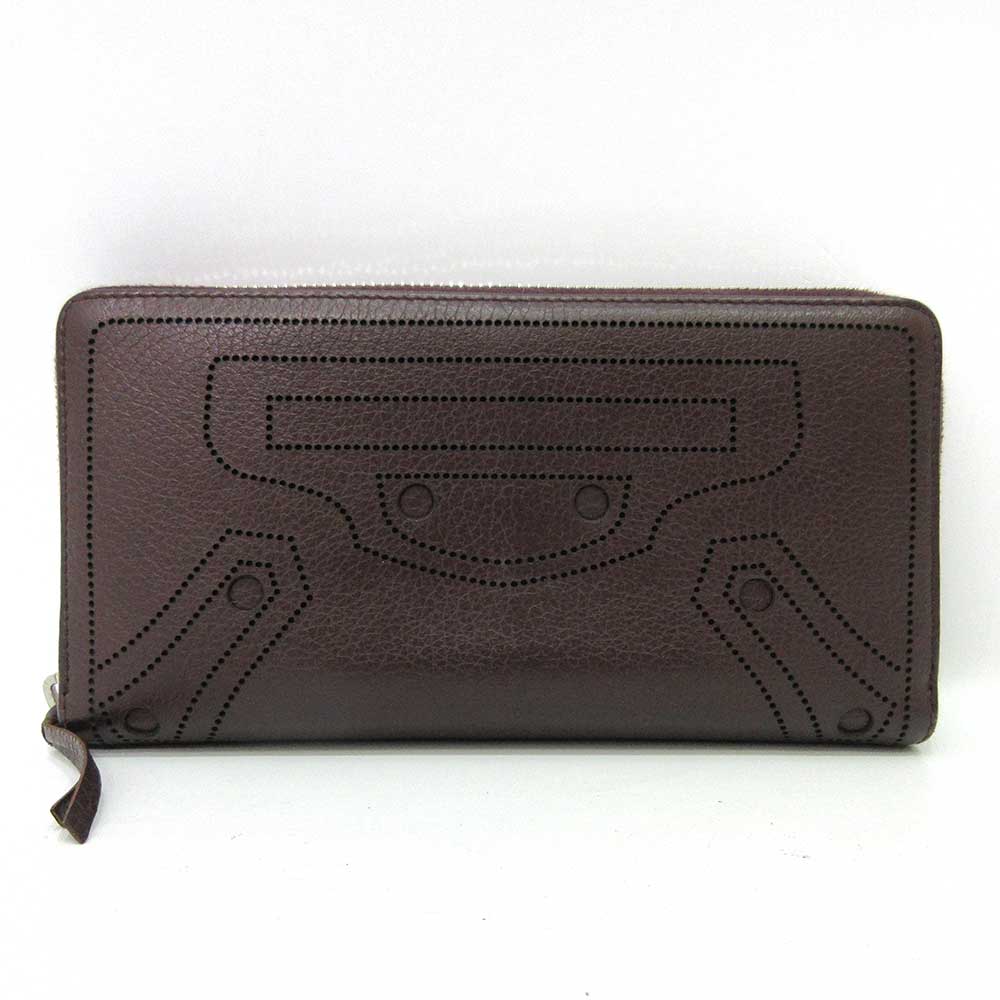 balenciaga Leather Classic Continental Wallet