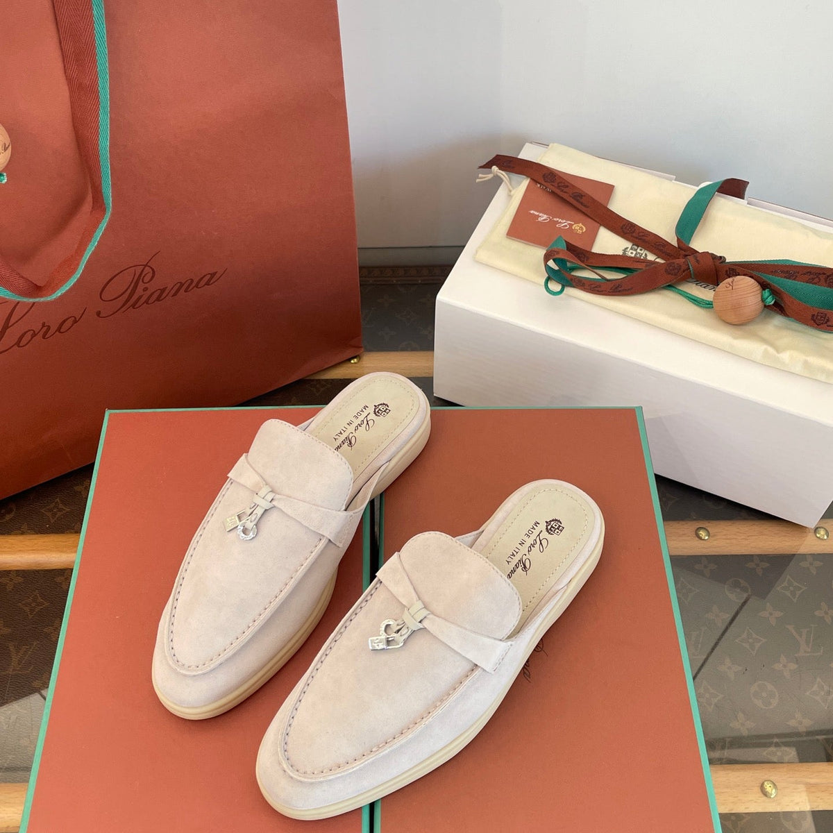 LORO P SUMMER CHARMS LOAFERS
