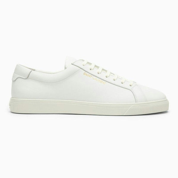 ANDY WHITE LEATHER TRAINER