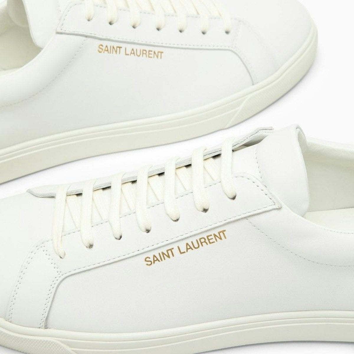 ANDY WHITE LEATHER TRAINER