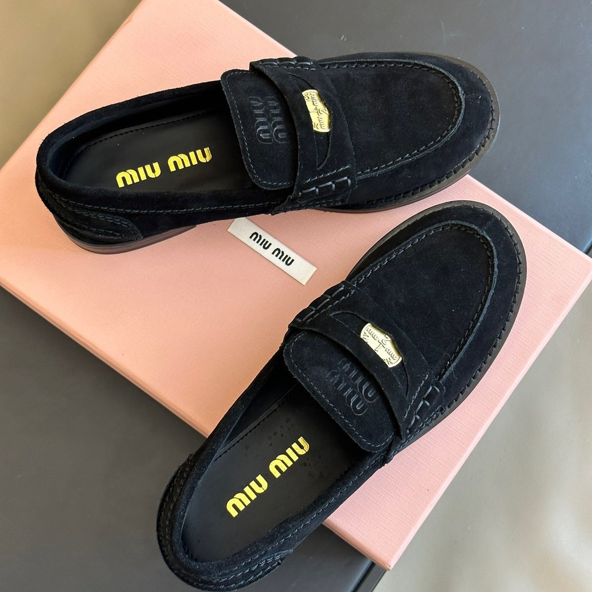 MIU M LOAFERS