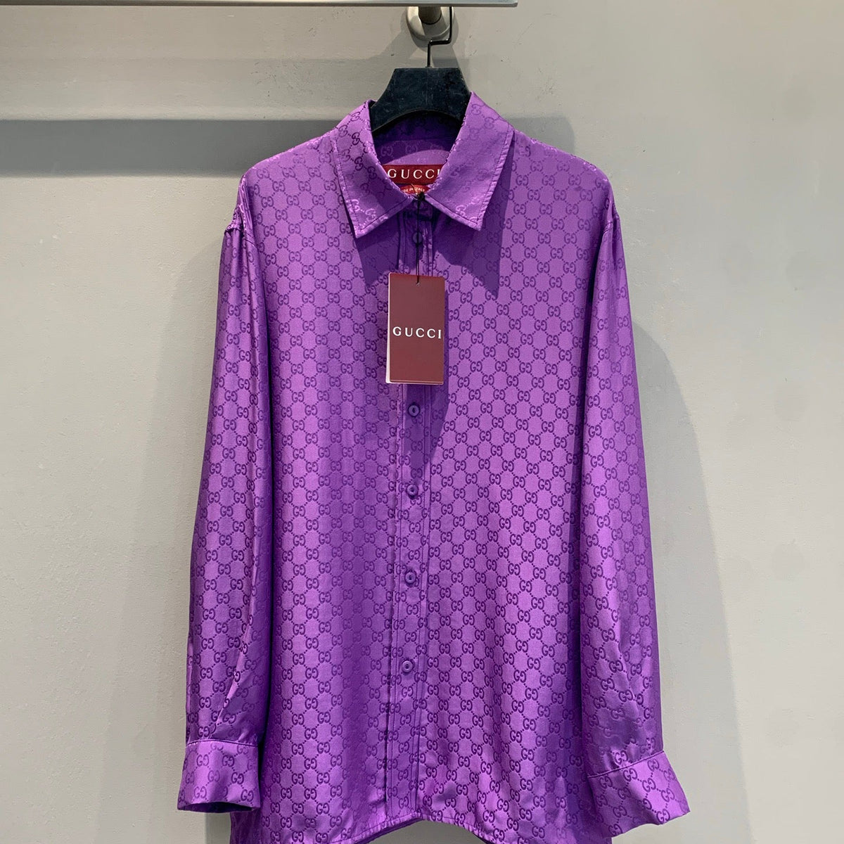 GG SILK SHIRT