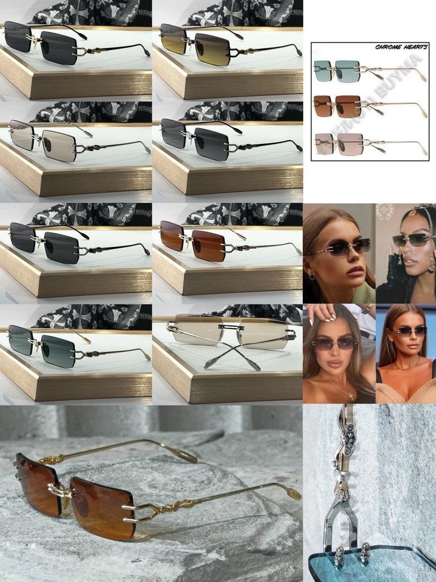 CHROME H SUNGLASSES