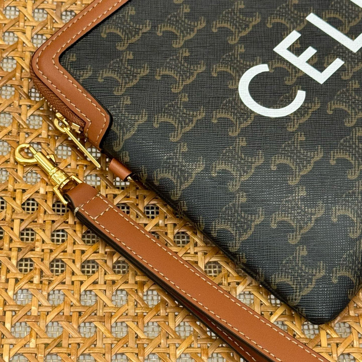 CEL SMALL POUCH WITH STRAP