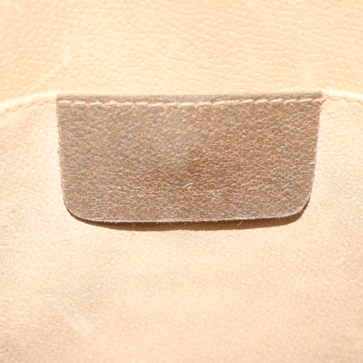 GUCCI Web Sherry Line GG Supreme Clutch Bag Beige Red Green 89 01 030 Auth 63482