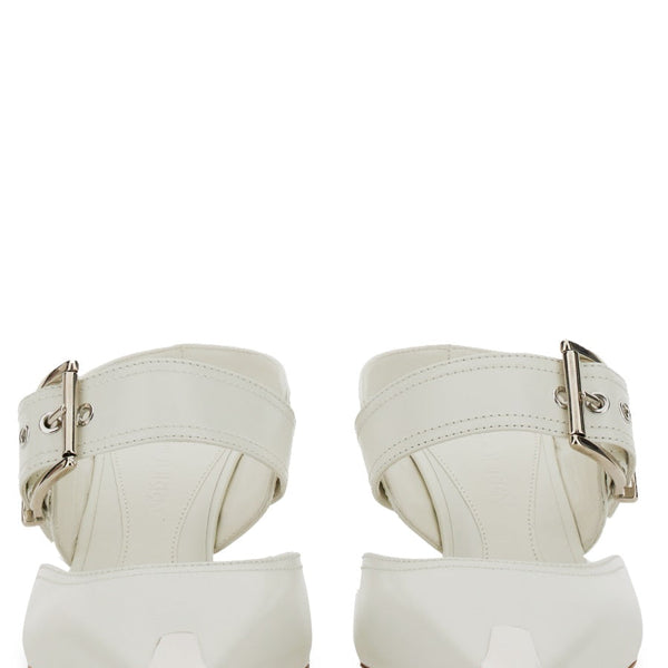 Alexander Mcqueen Women Punk Sandal With Buckle
