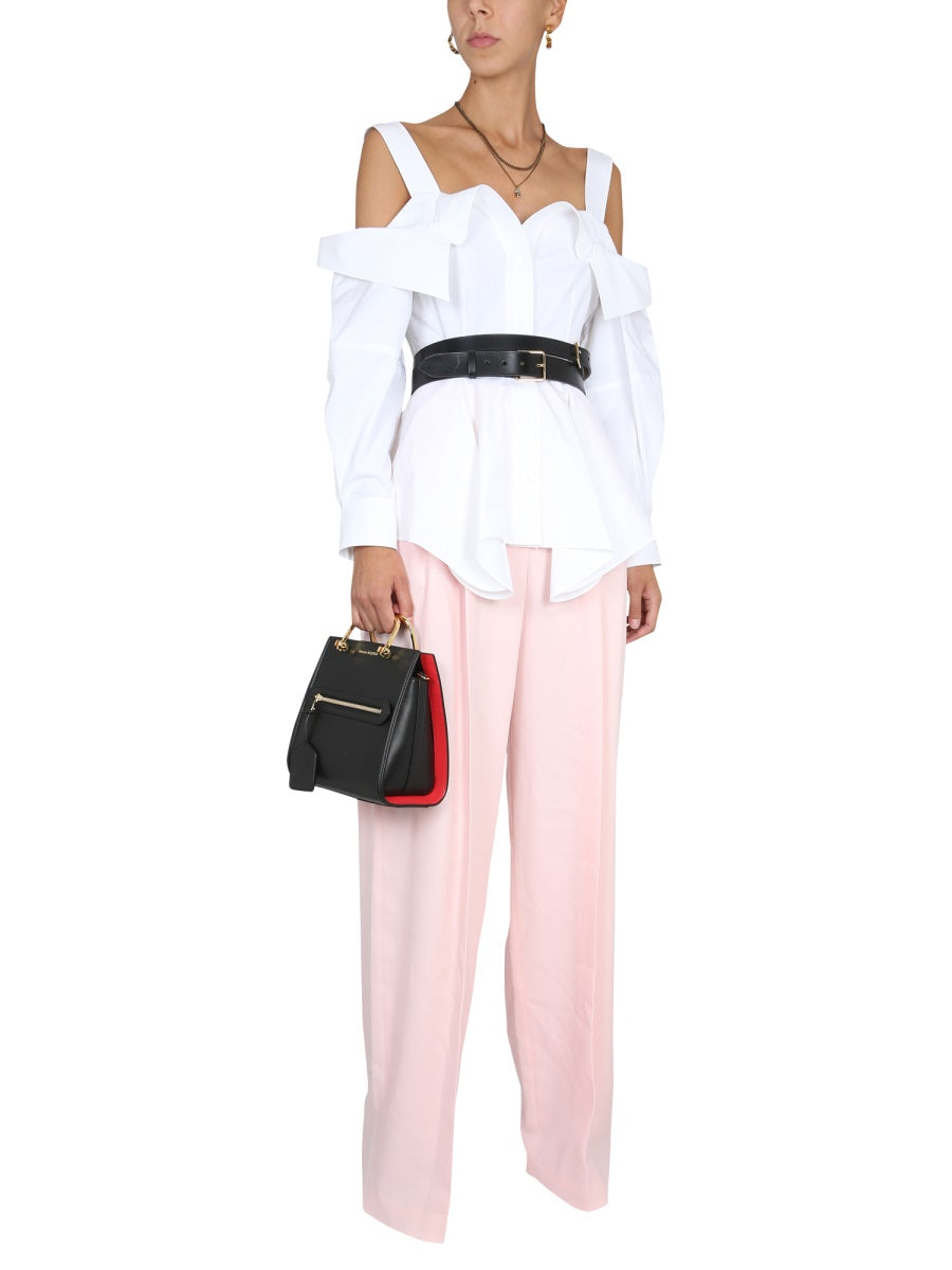 Alexander Mcqueen Women Wide Leg Pants