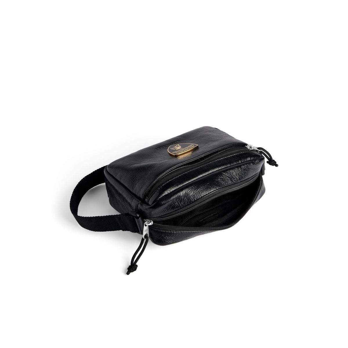 BALENCIAGA Mini Shoulder Handbag Explorer - Dimensions: W 22.8 X H 16 X D 6.8 CM