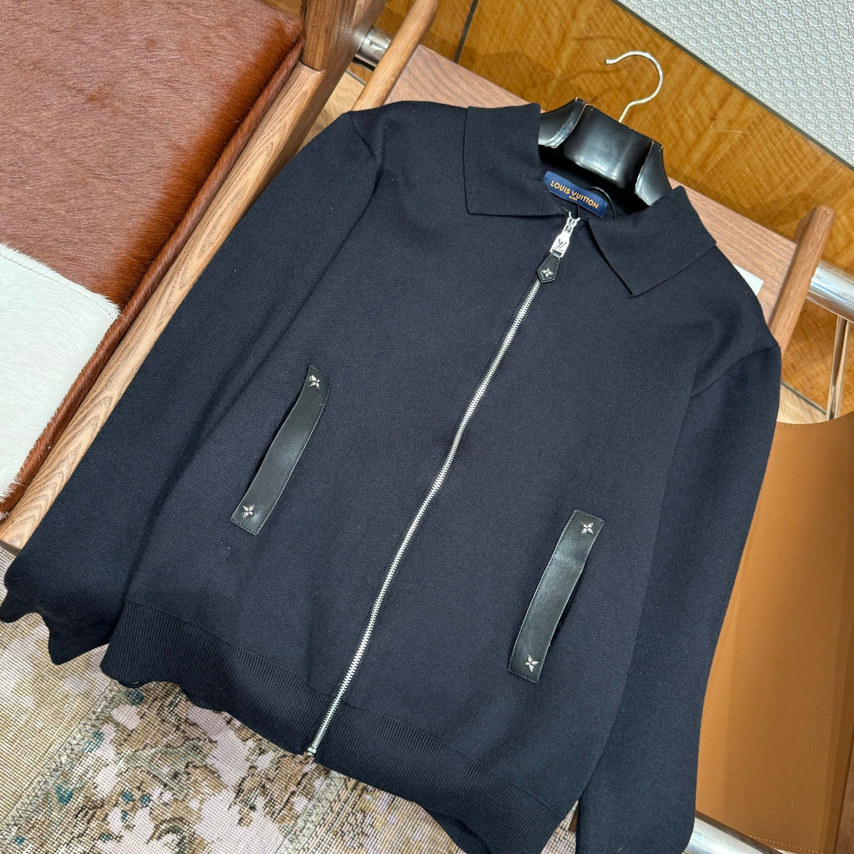 LOU ZIP CARDIGAN