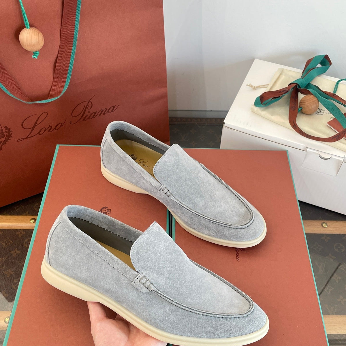 LORO P SUMMER WALK LOAFERS