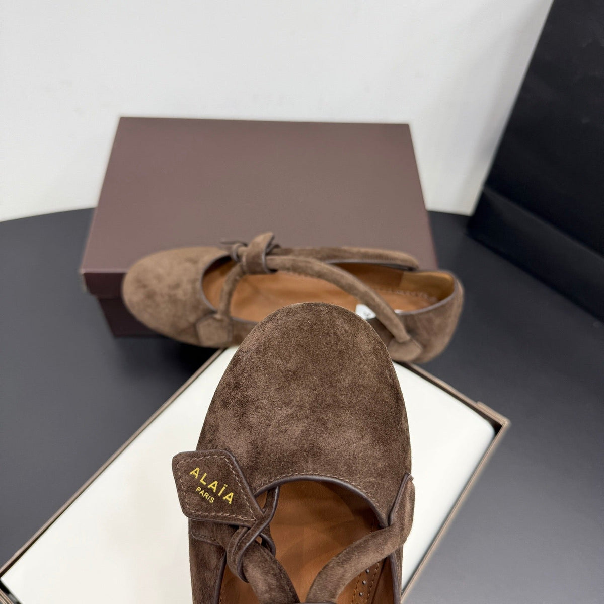ALAIA BALLET FLATS