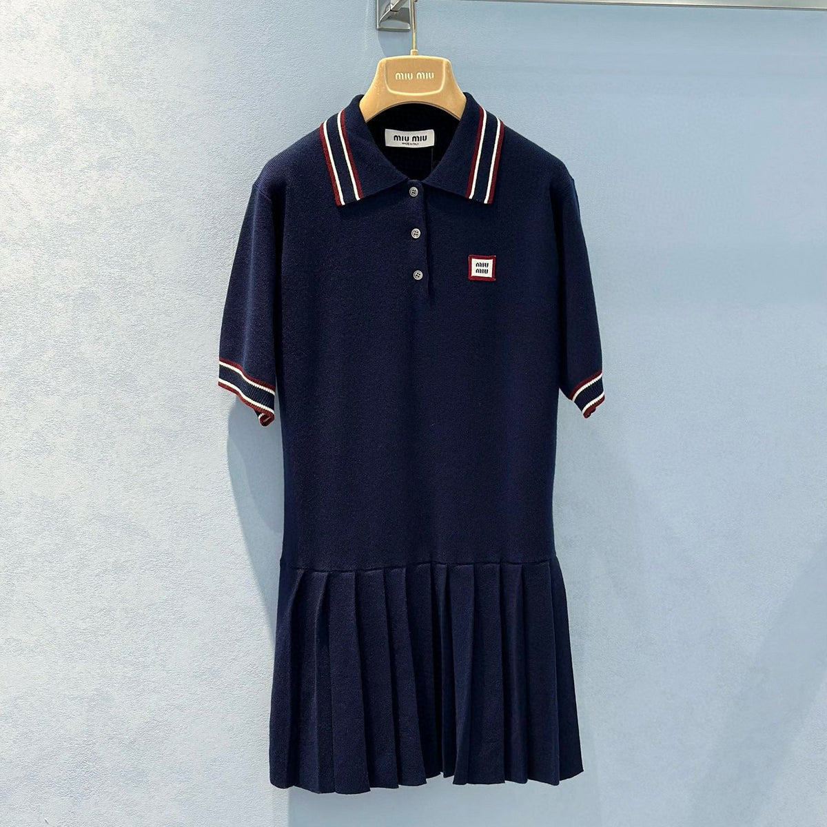 MIU M POLO DRESS