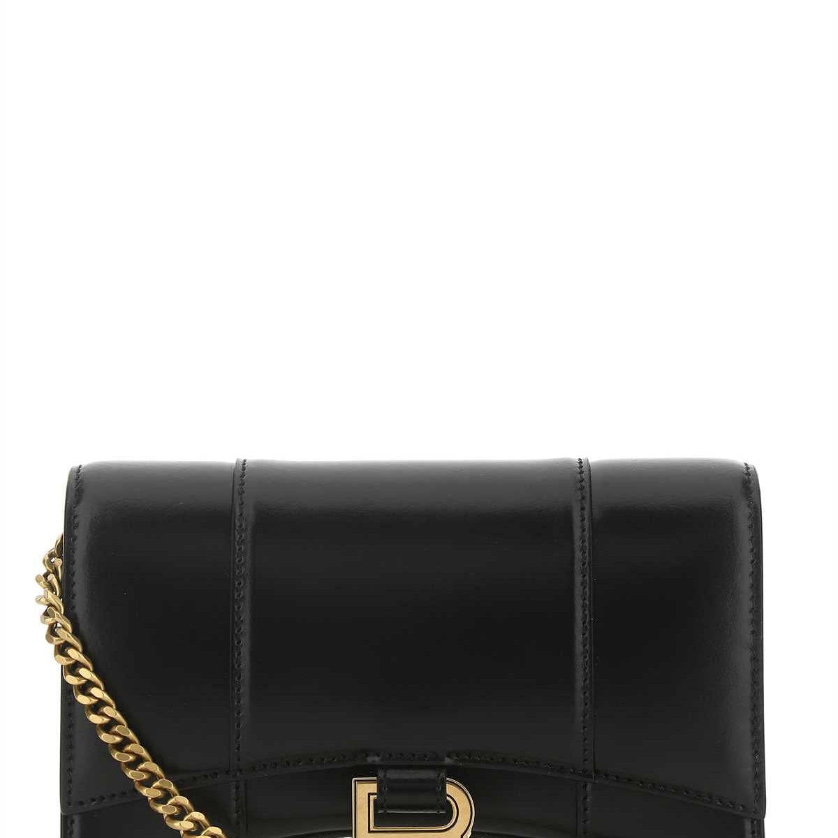 BALENCIAGA Mini Hourglass Clutch for Women