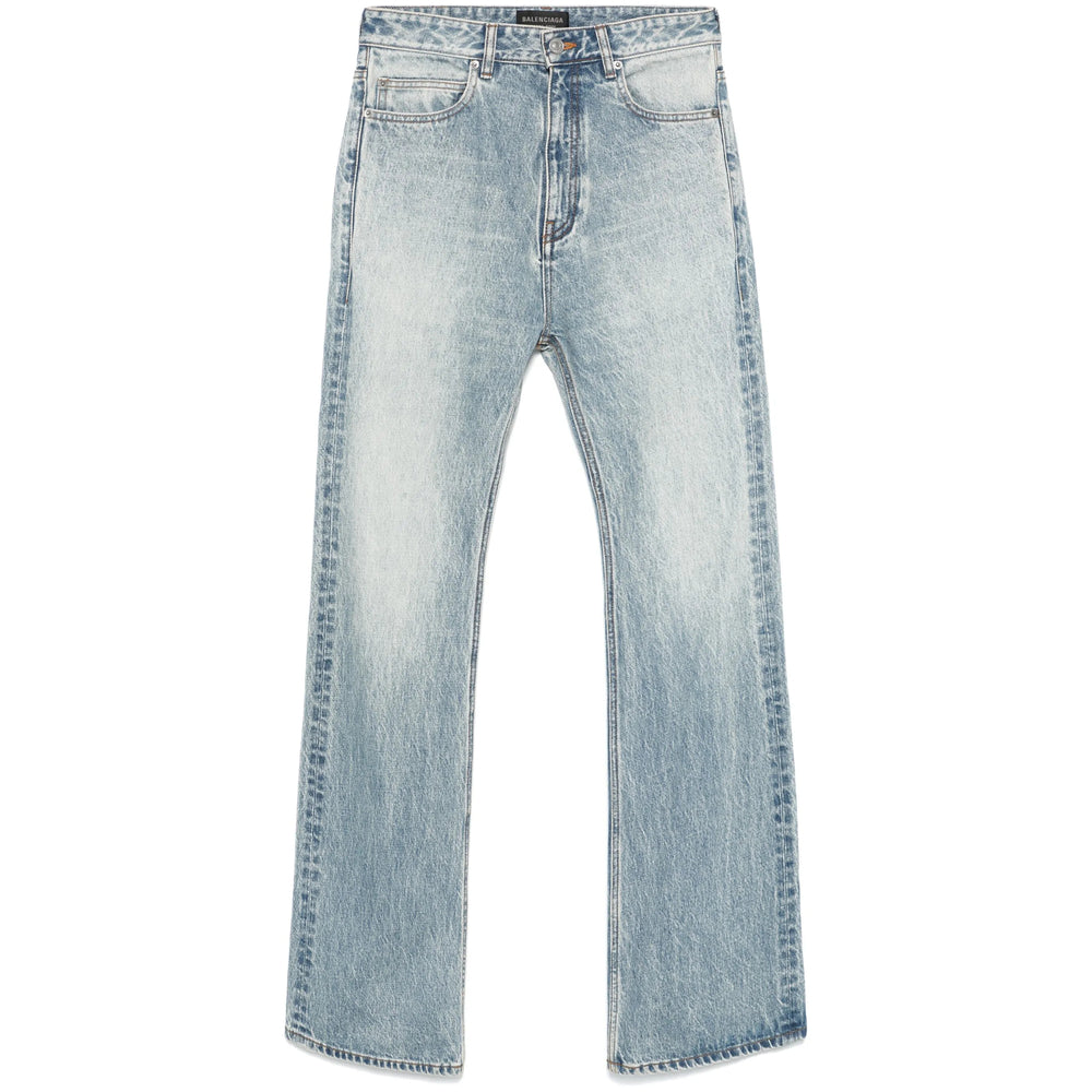 Balenciaga Blue Denim - Flared Jeans Women