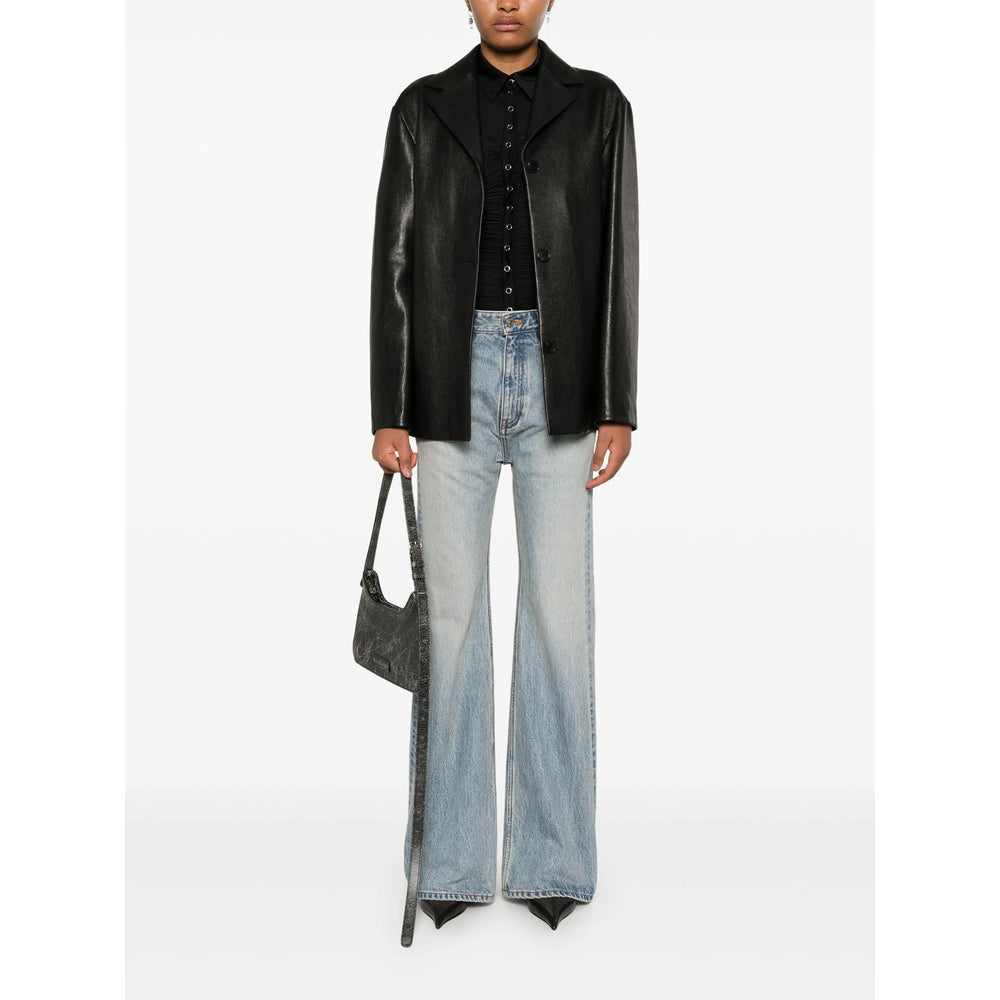 Balenciaga Blue Denim - Flared Jeans Women