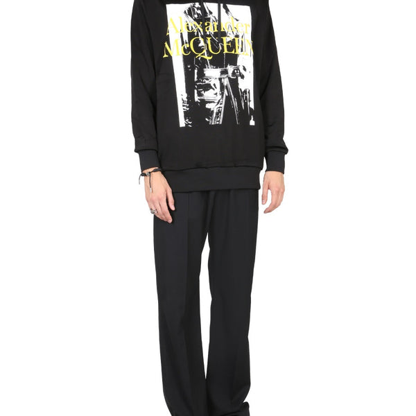 Alexander Mcqueen Men Sweatshirt With Atelier Print
