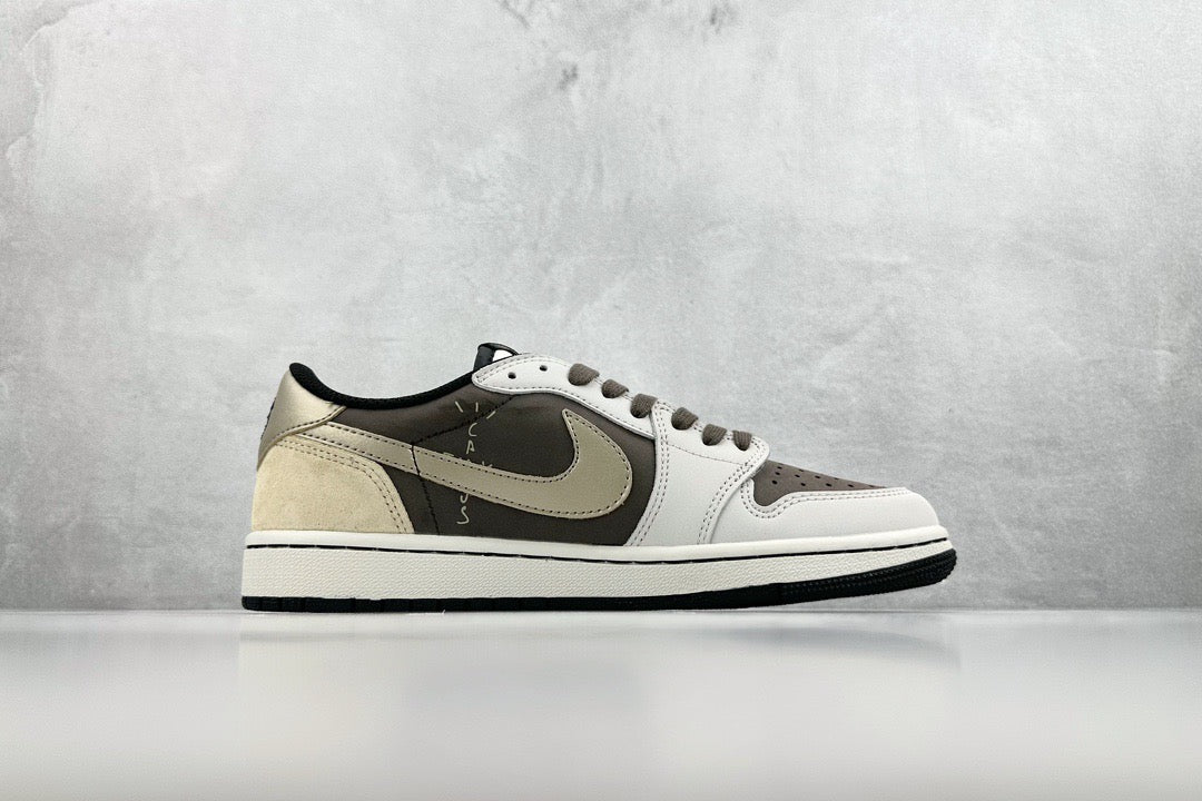 TRAVIS S x JORDAN 1 LOW REVERSE MOCHA